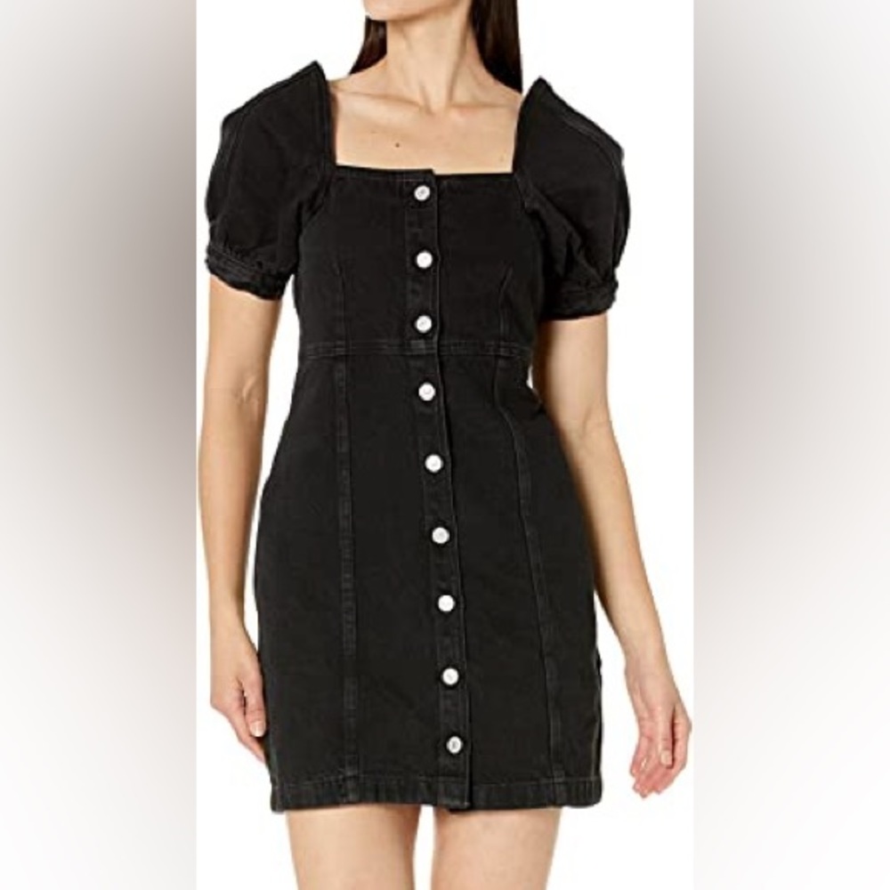 Levi’s Black‎ Denim Rhode Mini Dress